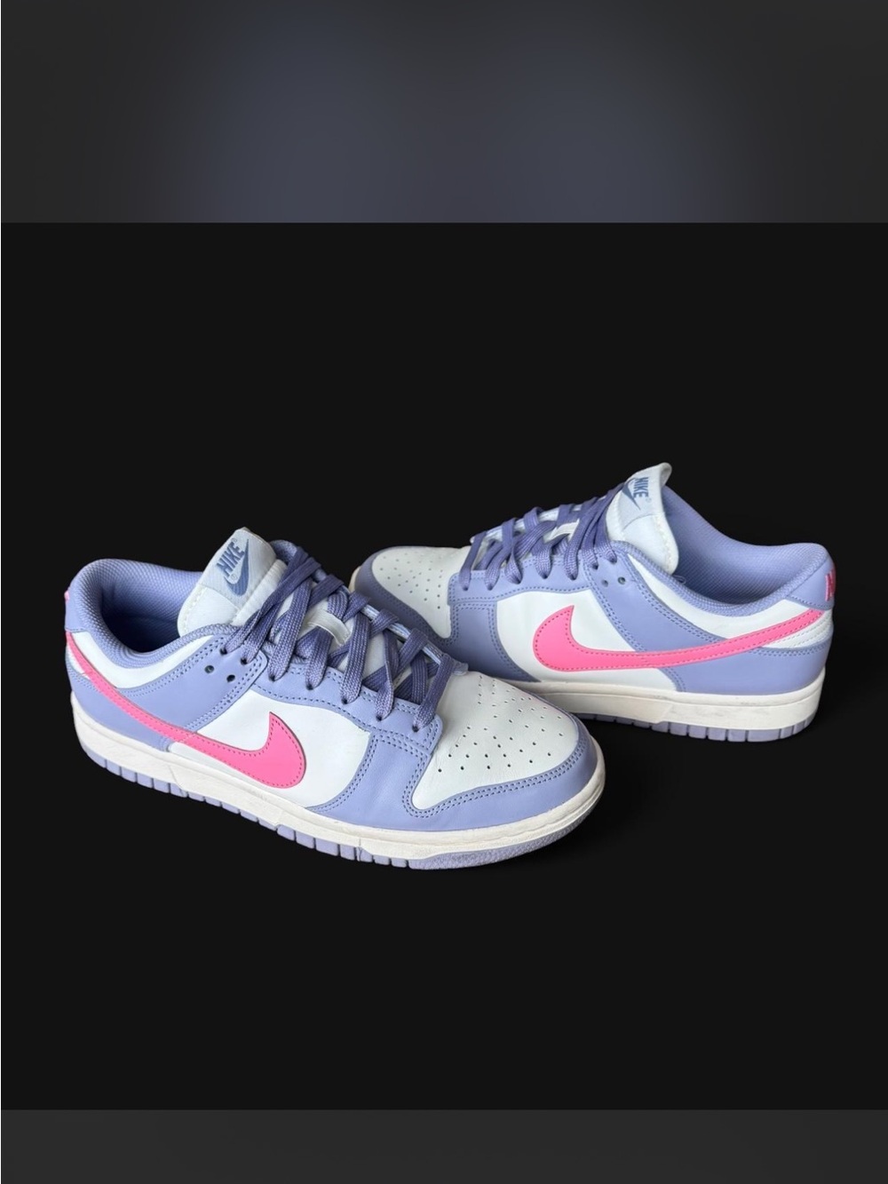 Nike Dunk Low Lavender Pink White Sneakers Women’s 9